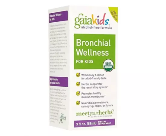 Gaia Herbs Kids Bronchial Wellness 3 oz