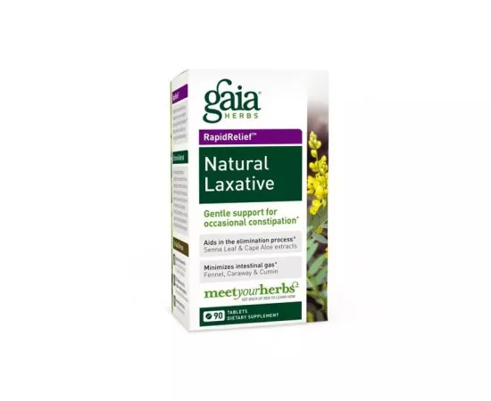 Gaia Herbs Natural Laxative Tablets 90's