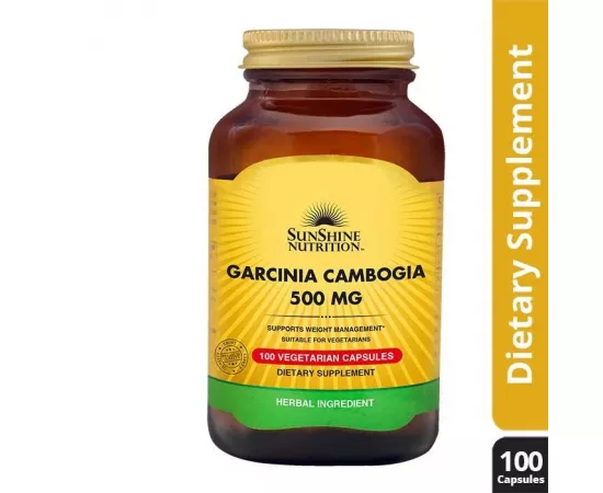Sunshine Nutrition Garcinia Cambogia 500 mg Capsules 100's
