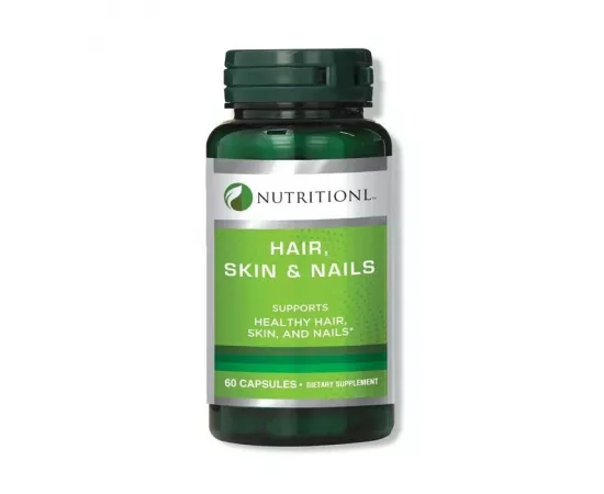 Nutritionl Hair Skin And Nails Promotes Hair Growth Capsules 60s