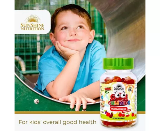 Sunshine Nutrition Cool Gummies Vegan Multivitamin 60's
