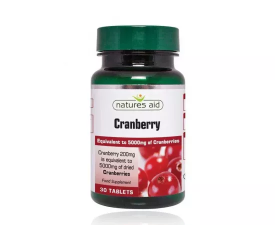 Natures Aid Cranberry 5000 mg Tablets 30's