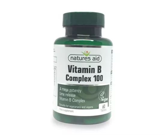Natures Aid Vitamin B Complex Tablets 60's