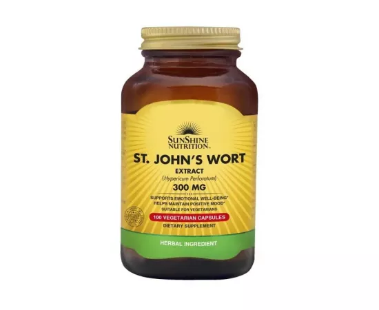 Sunshine Nutrition St John's Wort 300 mg Tablet 100's
