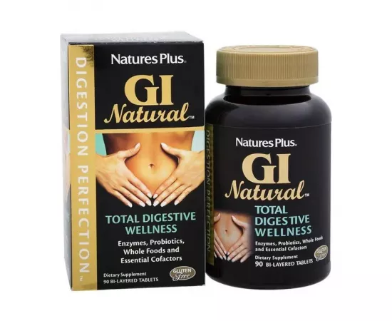 Natures Plus GI Natural Digestive Wellness 90 Tablets
