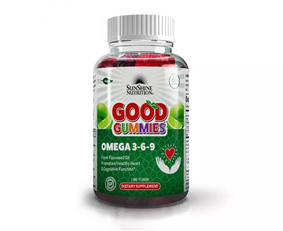 Sunshine Nutrition Good Gummies Omega 3-6-9 60's