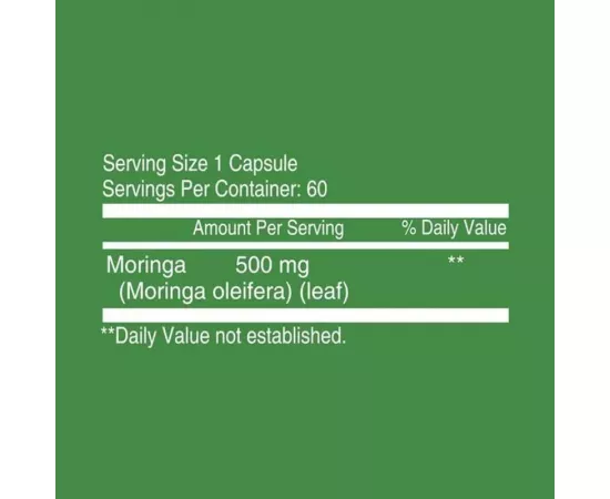 Nutritionl Moringa 500mg Capsules 60's