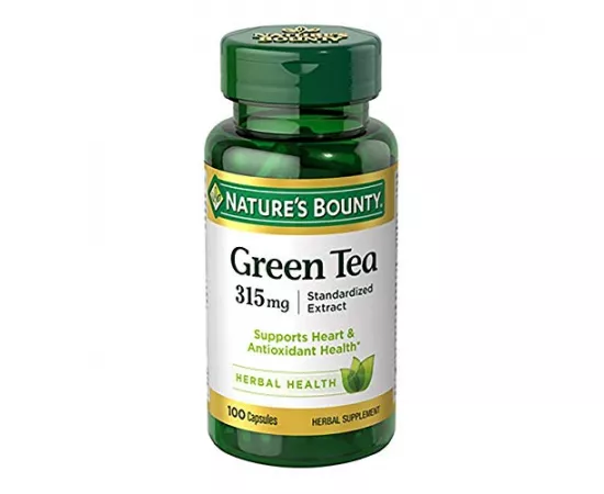 Natures Bounty Green Tea Extract 315mg 100's