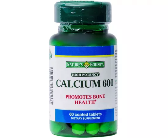 Nature's bounty calcium 600 tablets 60's