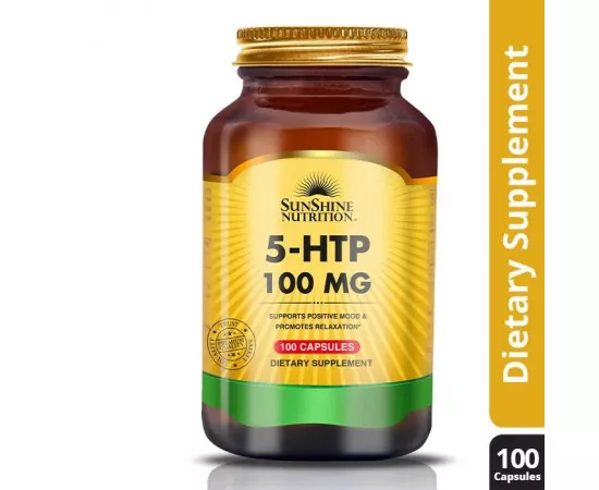 Sunshine Nutrition 5-Htp 100 mg Capsule 100's
