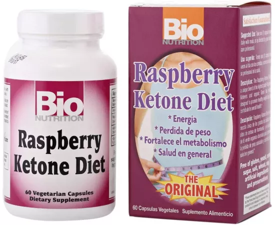 Bio Nutrition Raspberry Ketone Diet Vegetarian Capsules 60's