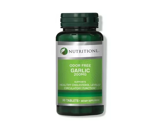 Nutritionl Odor Free Garlic 200 mg Tablets 30's