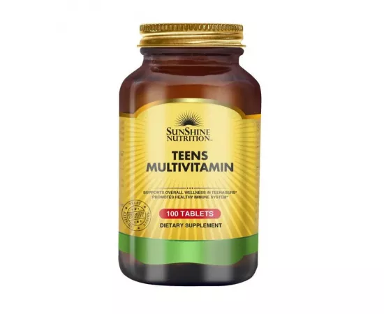 Sunshine Nutrition Teen Multivitamins 100 Tablets