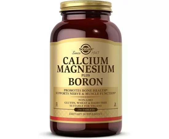 Solgar Calcium Magnesium Boron Tabs 250’S