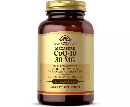 Solgar Megasorb CoQ-10 30 mg Softgels 120's