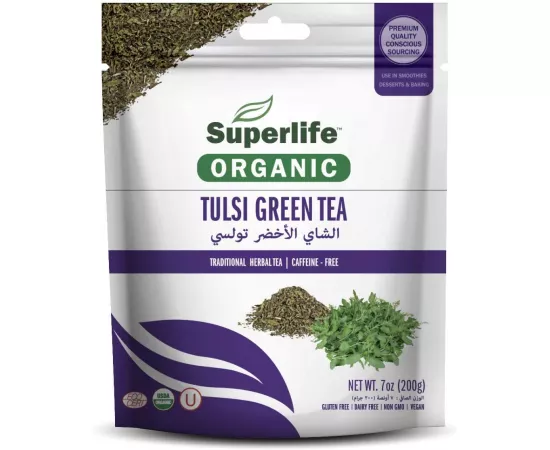 Superlife Organic Tulsi Green Tea 200 g
