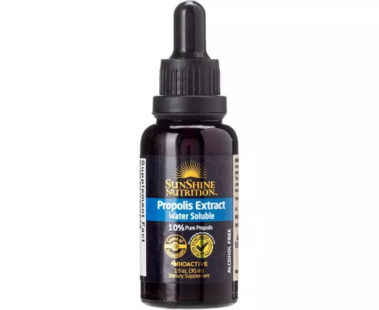 Sunshine Nutrition Water Soluble 10% Pure Propolis Extract 30 ml