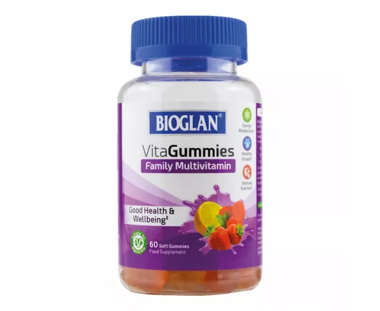 Bioglan Vitagummies Family 3 Flavours Multivitamin 60's