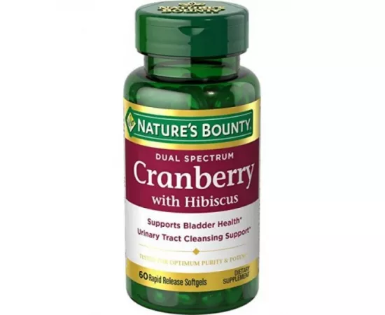 Nature's Bounty Cranberry With Hibiscus 60s