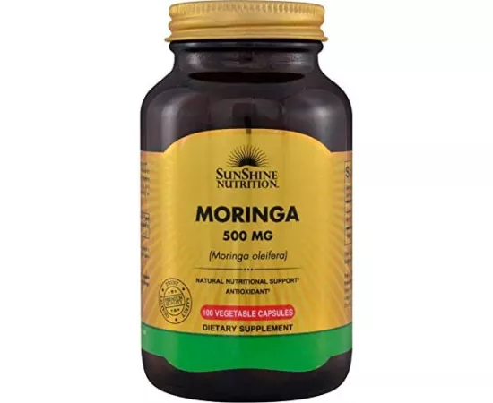 Sunshine Nutrition Moringa 500mg 100 Capsules