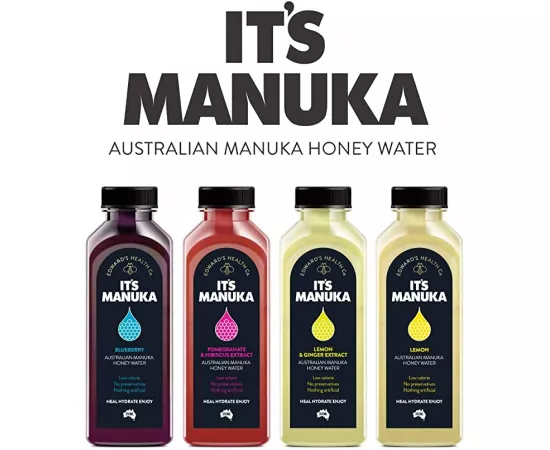 Its Manuka Lemon & Ginger Extract Honey Water 350 ml