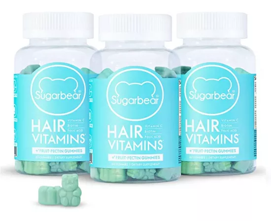 SugarBearHair Vitamins Vegan Gummy Hair (3 Month Supply)