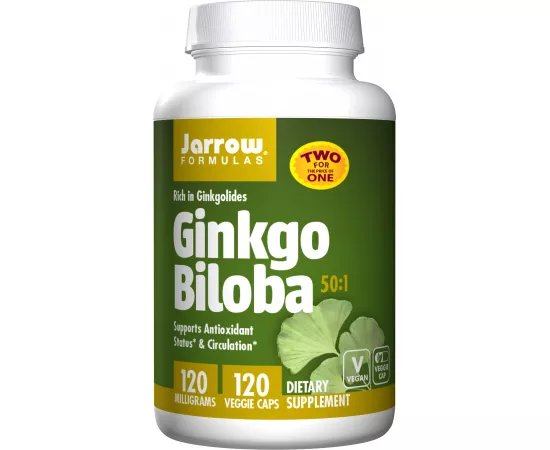 Jarrow Formulas Ginkgo Biloba Veggie Capsules 120's
