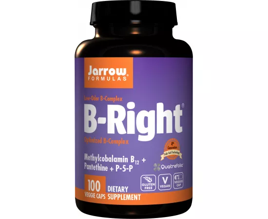 Jarrow Formulas B-Right Dietary Supplement Capsules 100's