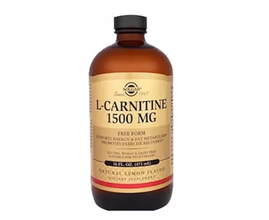 Solgar L Carnitine 1500 mg Liquid Lemon 473 ml
