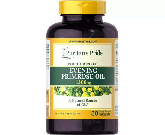 Puritan's Pride Evening Primrose Oil 1300 mg with GLA Softgels 30's