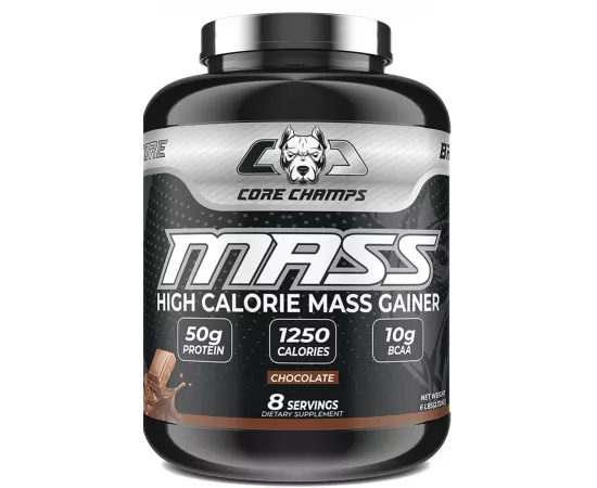 Core Champs Mass Gainer Chocolate Flavour Whey Protein Powder 7 Lbs