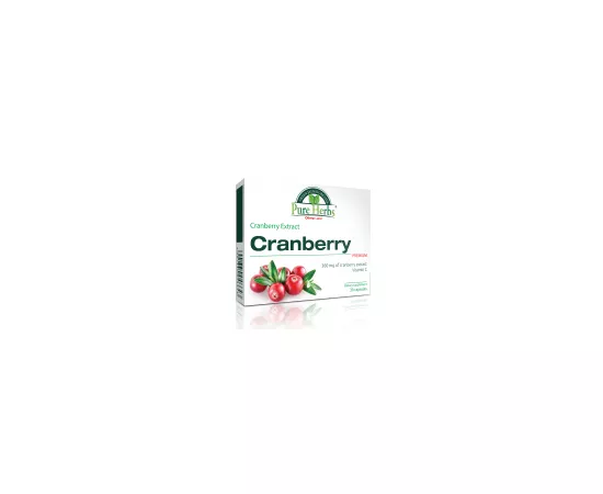 Olimp Labs Pure Herbs Cranberry Premium Extract + Vitamin C Capsules 30’s
