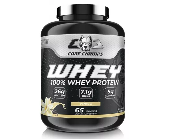 Core Champs Whey Protein Vanilla Flavour Powder 5 lbs