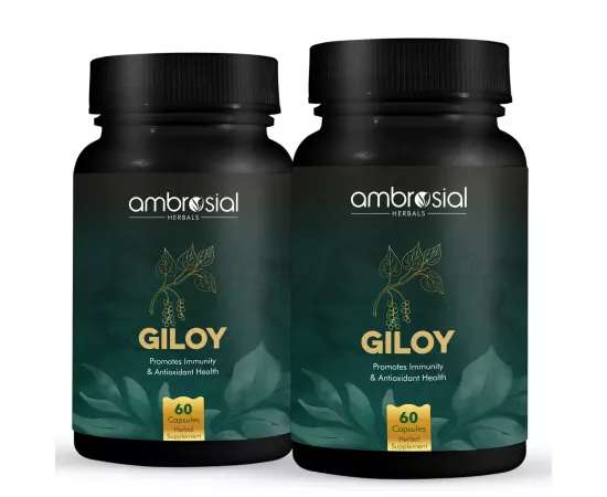 Ambrosial’s Giloy 500 mg Veg Capsules 120's 2 Pack
