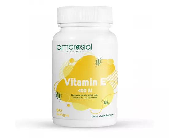 Ambrosial Vitamin E 400 IU 60's