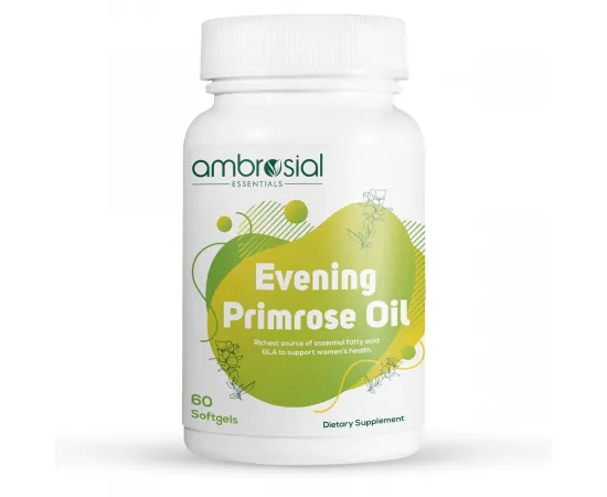 Ambrosial Evening Primrose Oil (EPO) 1000 mg Serving 1 Pack