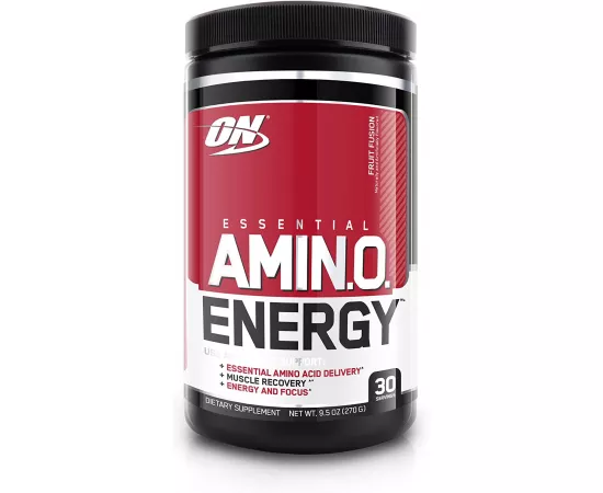 Optimum Nutrition Amino Energy Fruit Fusion 30 Servings 9.5 oz (270g)