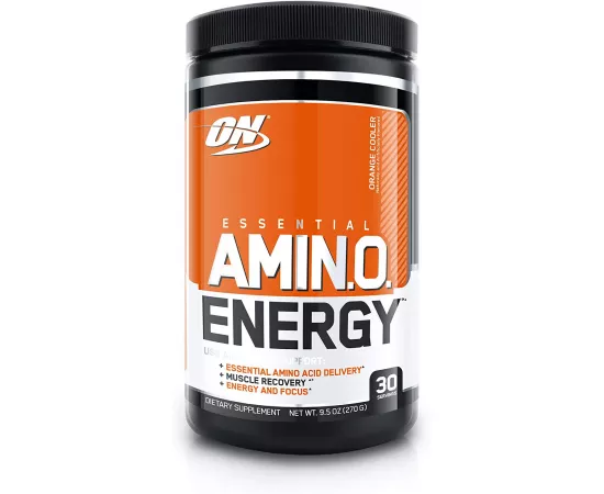Optimum Nutrition Amino Energy Orange Cooler 30 Servings 9.5 oz (270 g)