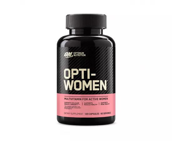 Optimum Nutrition Opti-Women Multivitamin Supplement with Iron Capsules 120's
