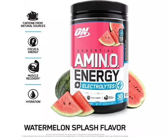 Optimum Nutrition Essential Amino Energy + Electrolytes Watermelon 285g