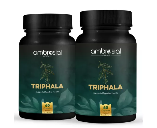Ambrosial Triphala Capsules 120's 2 Pack
