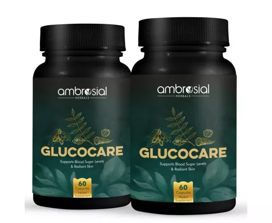 Ambrosial Glucocare Capsules 120's 2 Pack