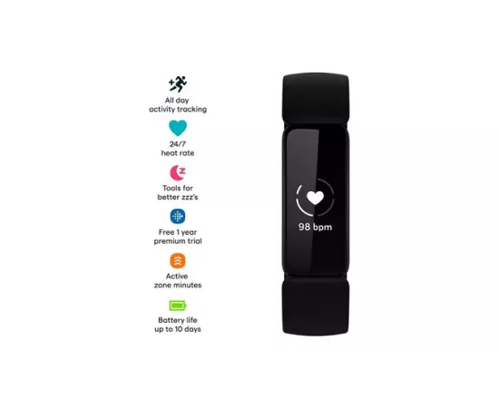Fitbit Inspire 2 Black Color Fitness Tracker
