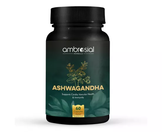 Ambrosial Ashwagandha 500 mg Capsules 60's