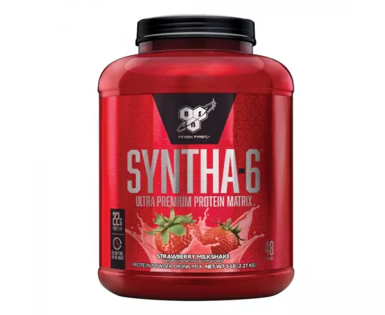 BSN Syntha 6 Strawberry 5 lb 48 Servings