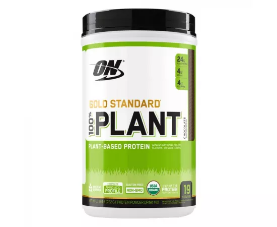 Optimum Nutrition Gold Standard 100% Plant-Based Protein Chocolate Flavor 1.59 lb (722g)