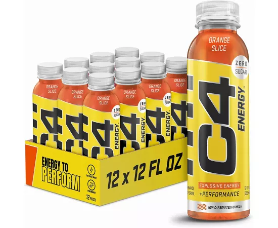 Cellucor C4 Energy Non-Carbonated Zero Sugar Orange Slice