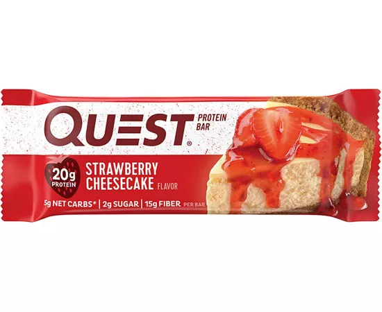 Quest Nutrition Protein Bar Strawberry Cheesecake Pack of 12