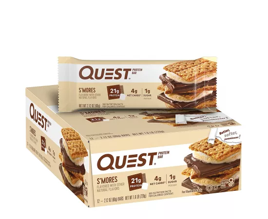 Quest Nutrition Protein Bar S'mores Pack of 12