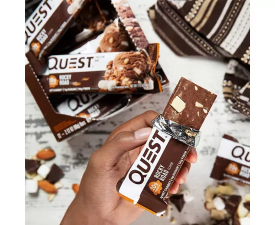 Quest Nutrition Protein Bar Rocky Road Pack of 12
